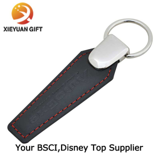 New Products 2016 Leather Metal Keychain