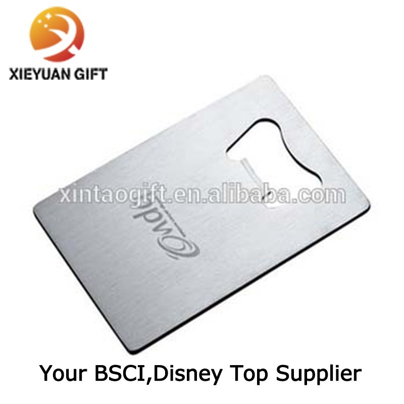 Silver Plating Credit Card Bottle Opener (XY-mxl91704)