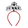 Wholesale Custom Logo 2022 Qatar World Cup Hair Band Decorations Gifts Bar Club Party Supplies Soccer Trophy Headband