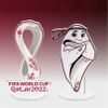 Wholesale Custom Logo 2022 Qatar World Cup Mascot Soccer Surrounding Decorative Ornaments Souvenirs Acrylic Stand