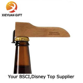 Wood Material Bulk Bottle Opener with Logo (XY-mxl91705)