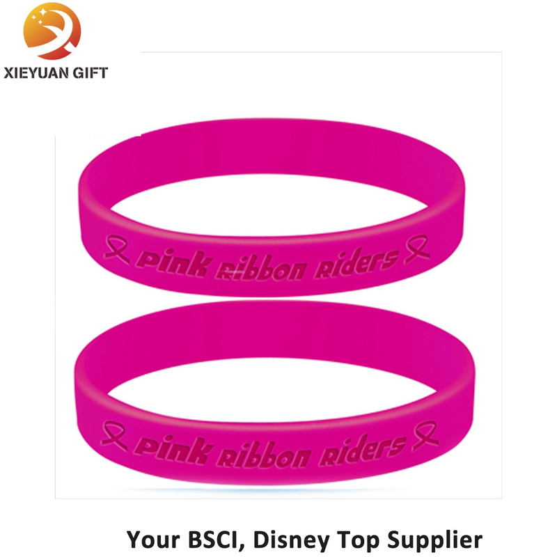 Two Pink Silicone Wristbands Replacement Activity Bracelet Sport Wristband