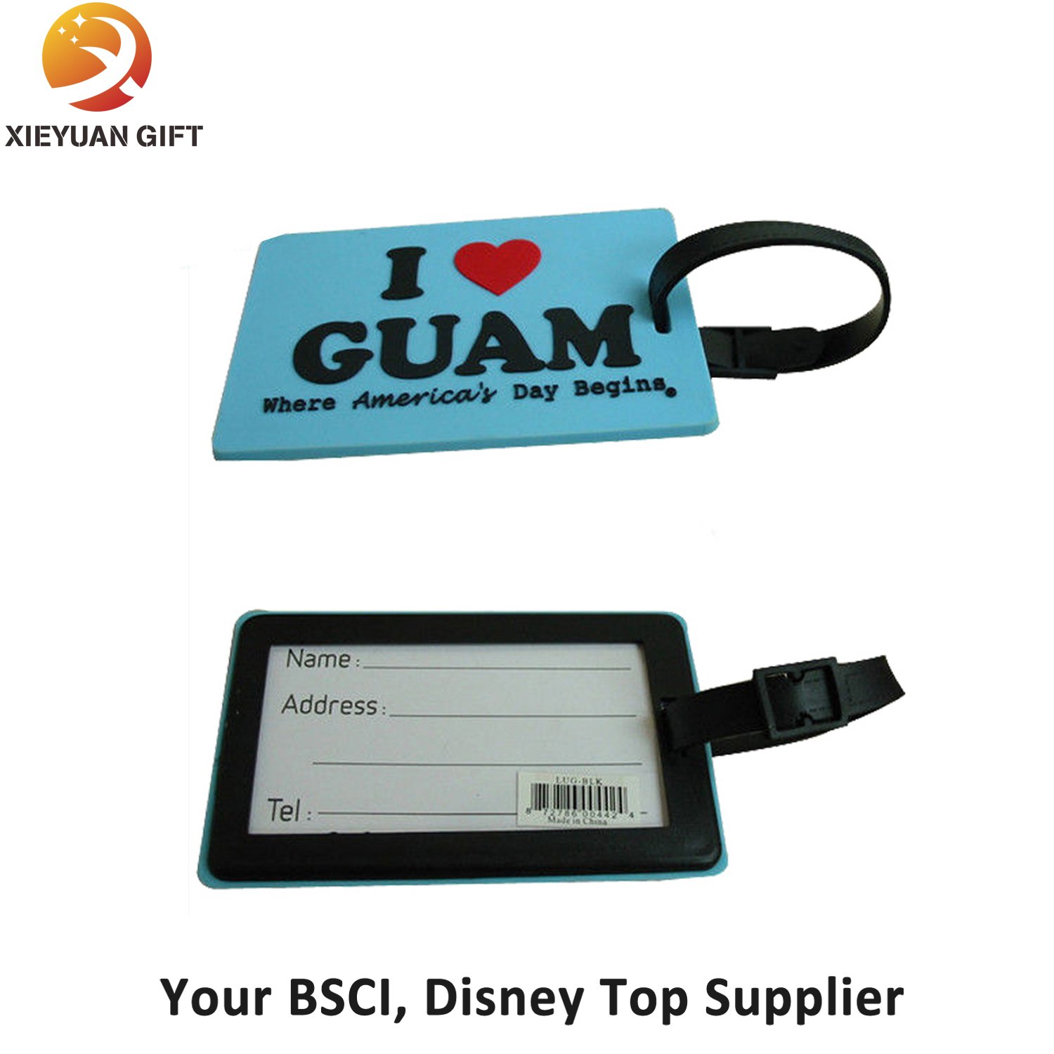 Factory Directly Supply Luggage Tag Template for Gifts