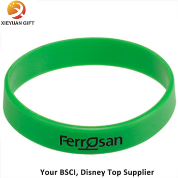 Green Silicon Wristband for Adults with Written - Buy Silicone ...