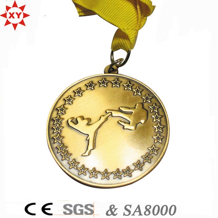 Custom Enamel Copper Souvenir Medals