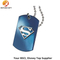 Men′s Blue Plated Necklace Supermen Sign Dog Tag Pendant