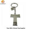 Custom Heart-Shape Pendant Cross-Shape Silver Key Chains