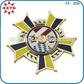 Souvenir Craft Enamel Sheriff Button Badge