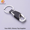 Retractable Leather Keychain