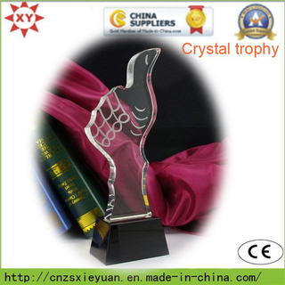 High Quality Crystal Trophy Medal for Commemorate