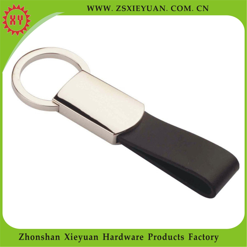 Wholesale Custom Genuine Leather Keychain