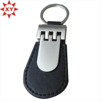 Factory Directly Sell High Quality Leather Keychain