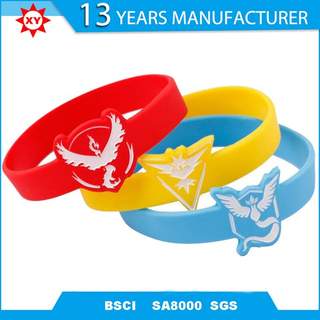 Custom Logo Silicone Rubber Wristband