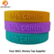 Embossed Wristband Customize Silicone Bracelet 3D Gold Supplier