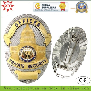 Brass Custom Logo Private Security Badges