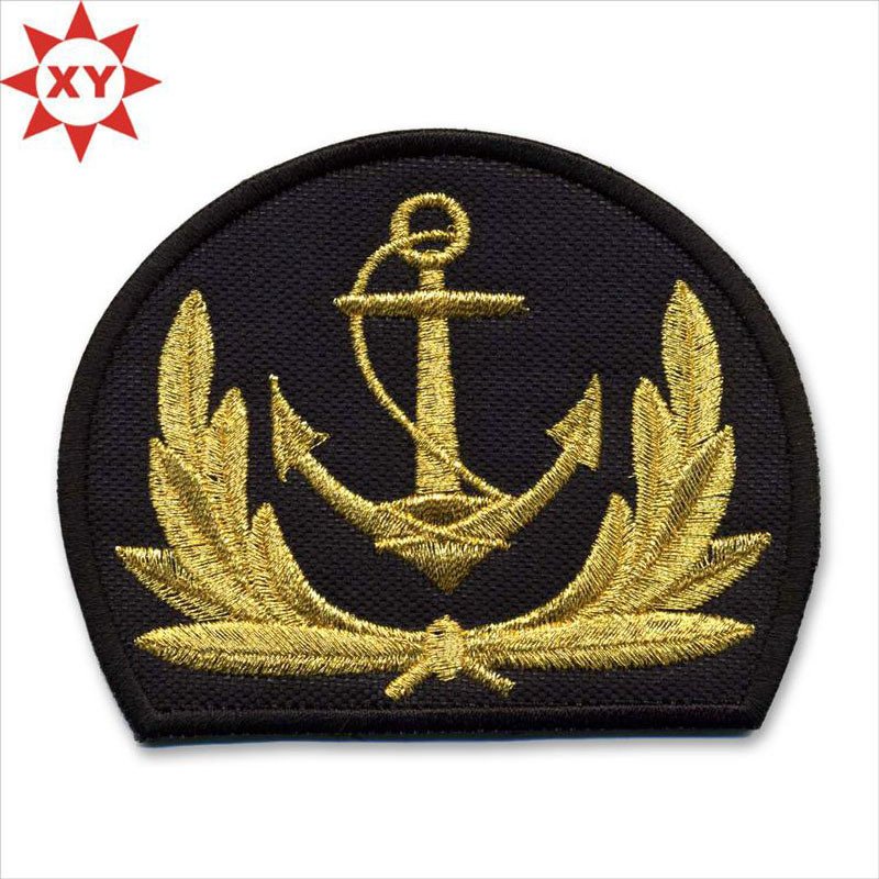 2015 100% Silk Embroidered Badge Patch