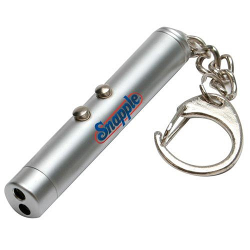 Creative Gifts Stainless Keychain Light for Company Exibition