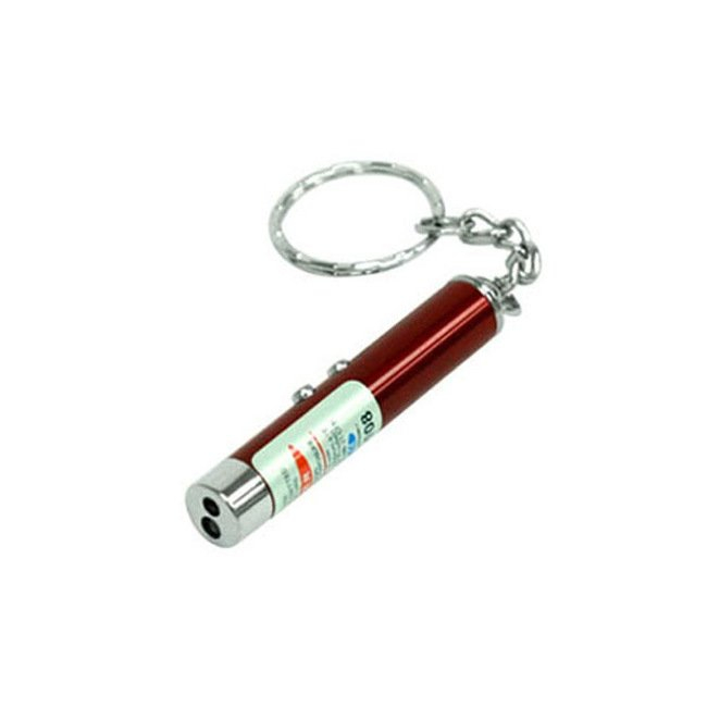 Mini Metal Torch Flashlight Leychain for Souvenir and Promotion Gifts