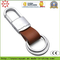 Two Ring Leather Keyholder with Metal Clasp