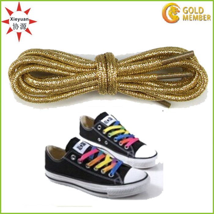 Polyester Cheap Custom Logo Shoelaces