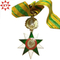 Excellent Epoxy Medals with Yellow and Green Ribbon