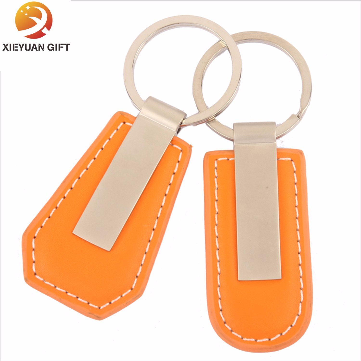 China Factory Wholesale Male Leather Keychain for Sale