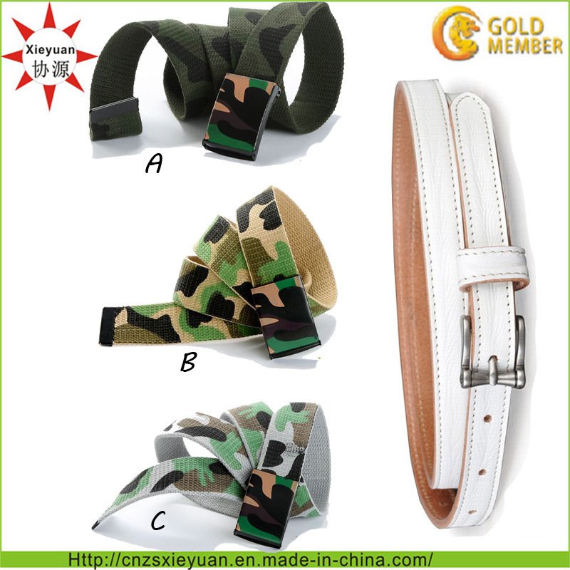 Different Design Buckle for Women and Men Leahter Belt
