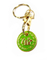 Gold Euro Trolley Coin Metal Keychain for Souvenir Gifts and Promotions