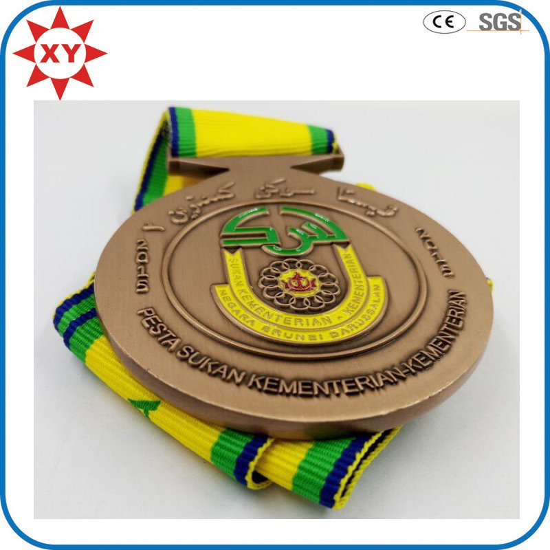 2015 Award Sports Souvenir Metal Medal with Ribbon