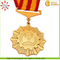 Custom Logo and Size Metal Ribbon Award Medal