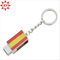 New Arrival Novelty Colorful Alloy Keychain with Ring