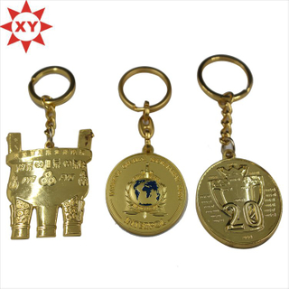 Gold Plating Promotional Key Holders (XY-mxl)