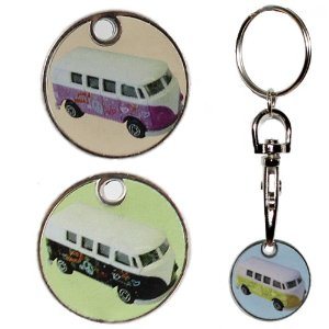 Metal Keychain Zinc Alloy 2015 Hot Sale Shopping Supermarket Trolley Coin