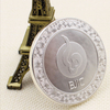 make your own logo custom High quality cheap silver The die casting COINS
