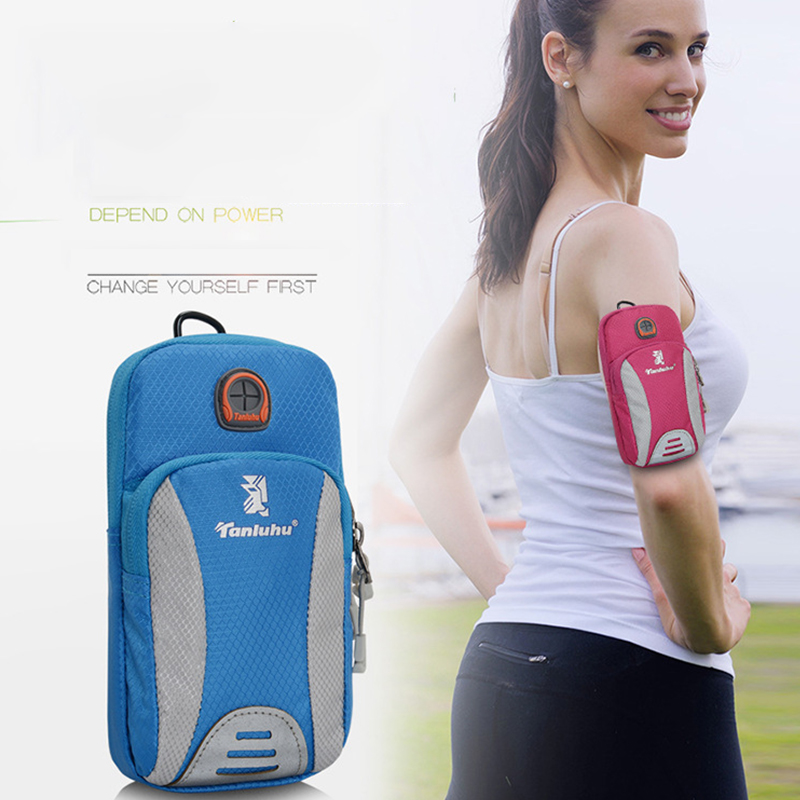 Outdoor running arm bag , Waterproof arm bag for smart phone/i6, Sport Armband Case Arm Bag