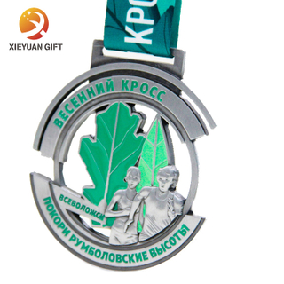 Wholesale 2019 Sports Custom Metal Medal for marathon