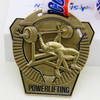 Design Your Own Logo Marathon Sports Awards Soft Enamel Gold Metal Medal