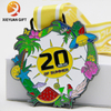 3D High Quality Professional Customized Metal marathon Sport Medal of Souvenir